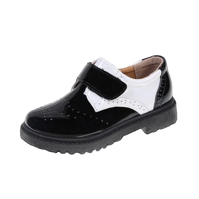 Wholesale kids Leather School Shoes